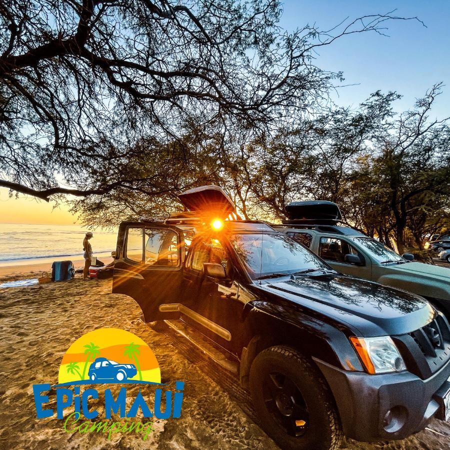 Epic Maui Car Camping คาฮูลุย ภายนอก รูปภาพ