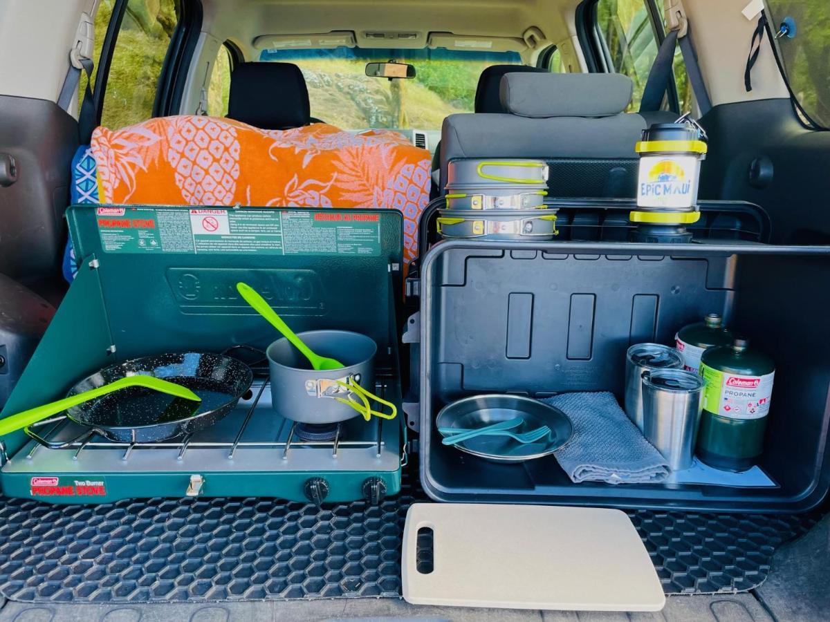 Epic Maui Car Camping คาฮูลุย ภายนอก รูปภาพ